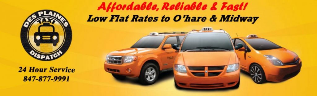 Des Plaines Taxi Dispatch inc 24/7 Taxi Service (847) 877-9991